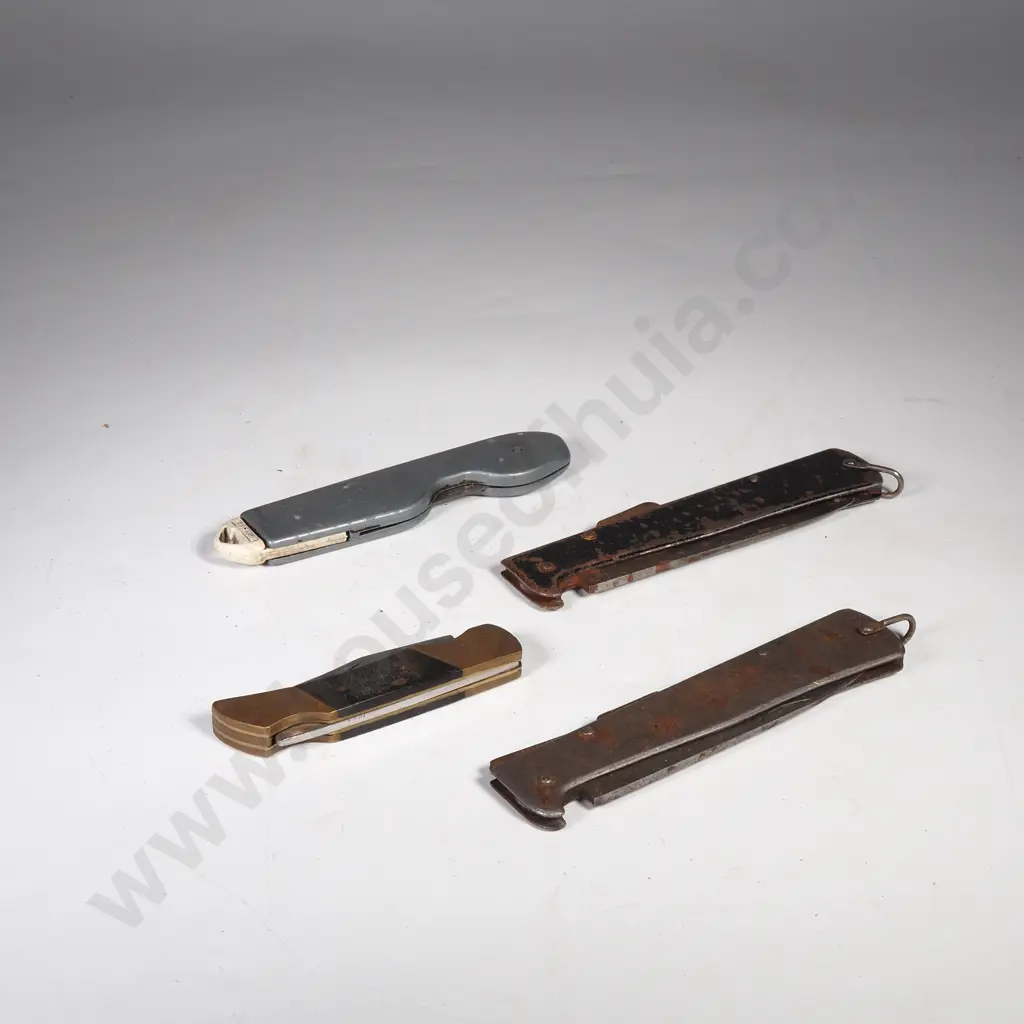 Four Vintage Pocket Knives Image 1++