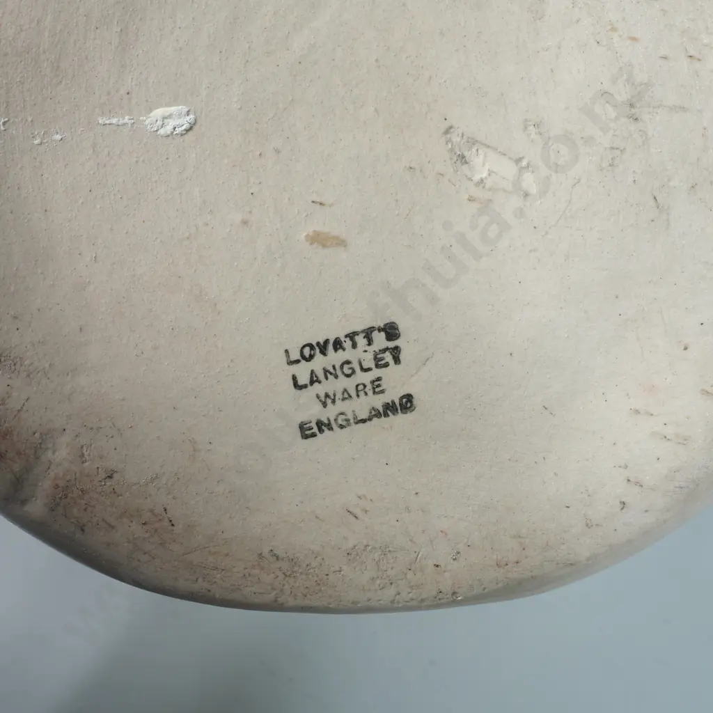 Two Stoneware Hot Water Bottles & A Cowrie Bead Necklace Image 1++