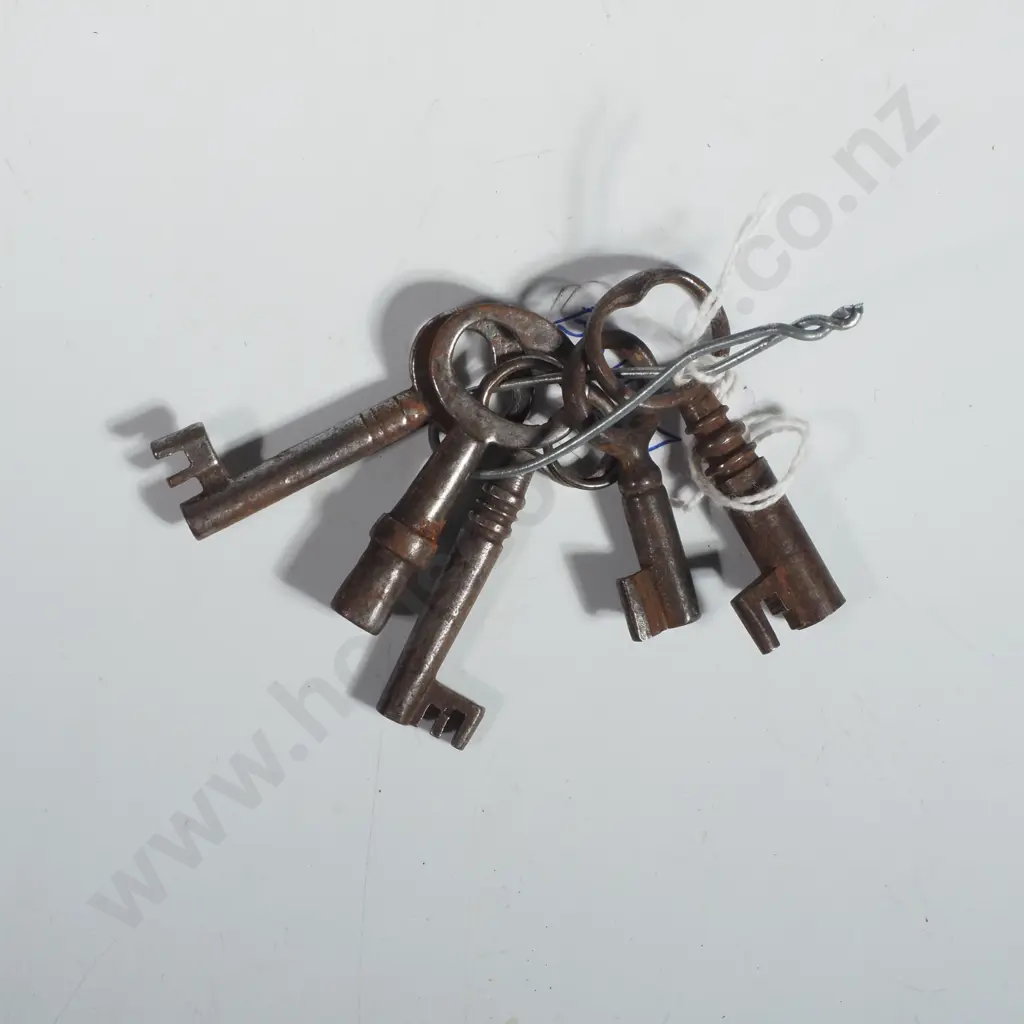 Vintage Group of Skeleton Keys Image 1++