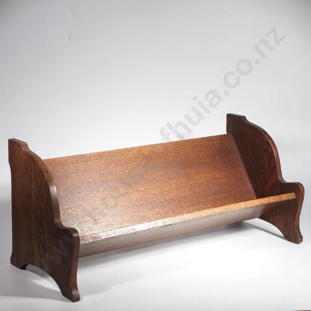 Small Oak Desktop Book Trough Image 1++