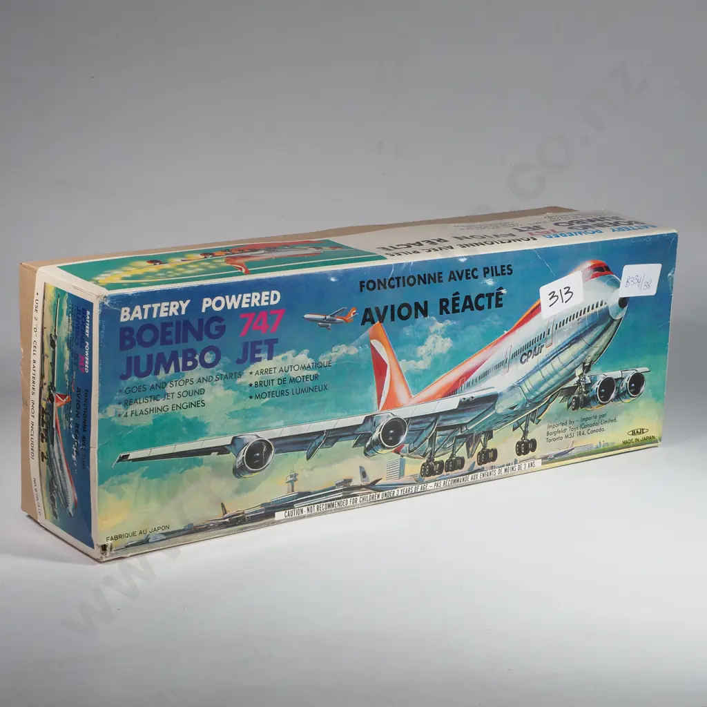 Boxed Battery Powered Boeing Jumbo Jet Image 1++