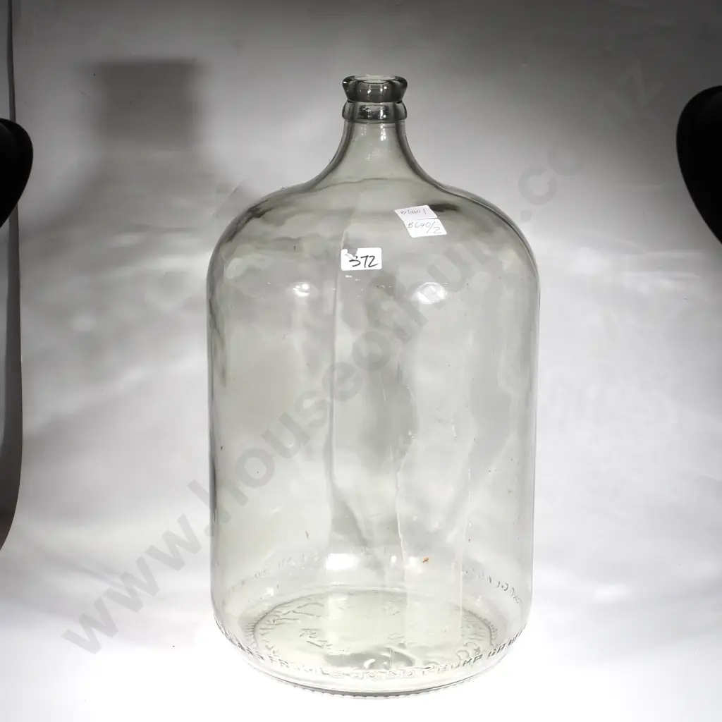 Large Clear Glass Carboy - Made in Mexico, 23 Litres Image 1++