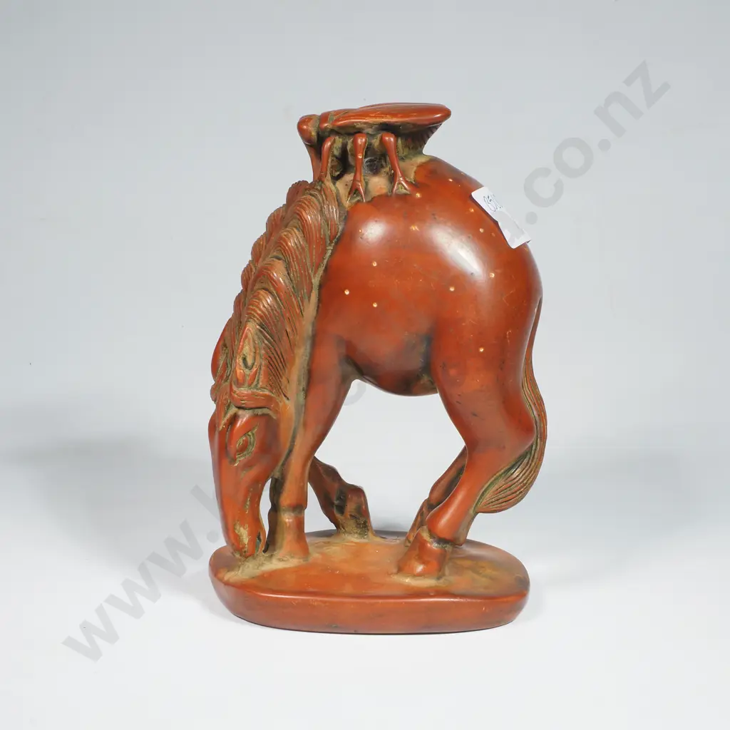 Chinese Figure Depicting a Bee on a Horse's Back - Resin Image 1++