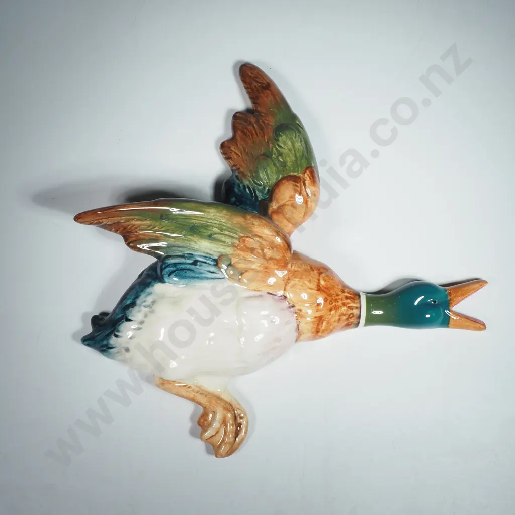 Large Beswick Mallard Flying Duck, Stamped 'Beswick England', Impressed Number 596-0 A/F Image 1++