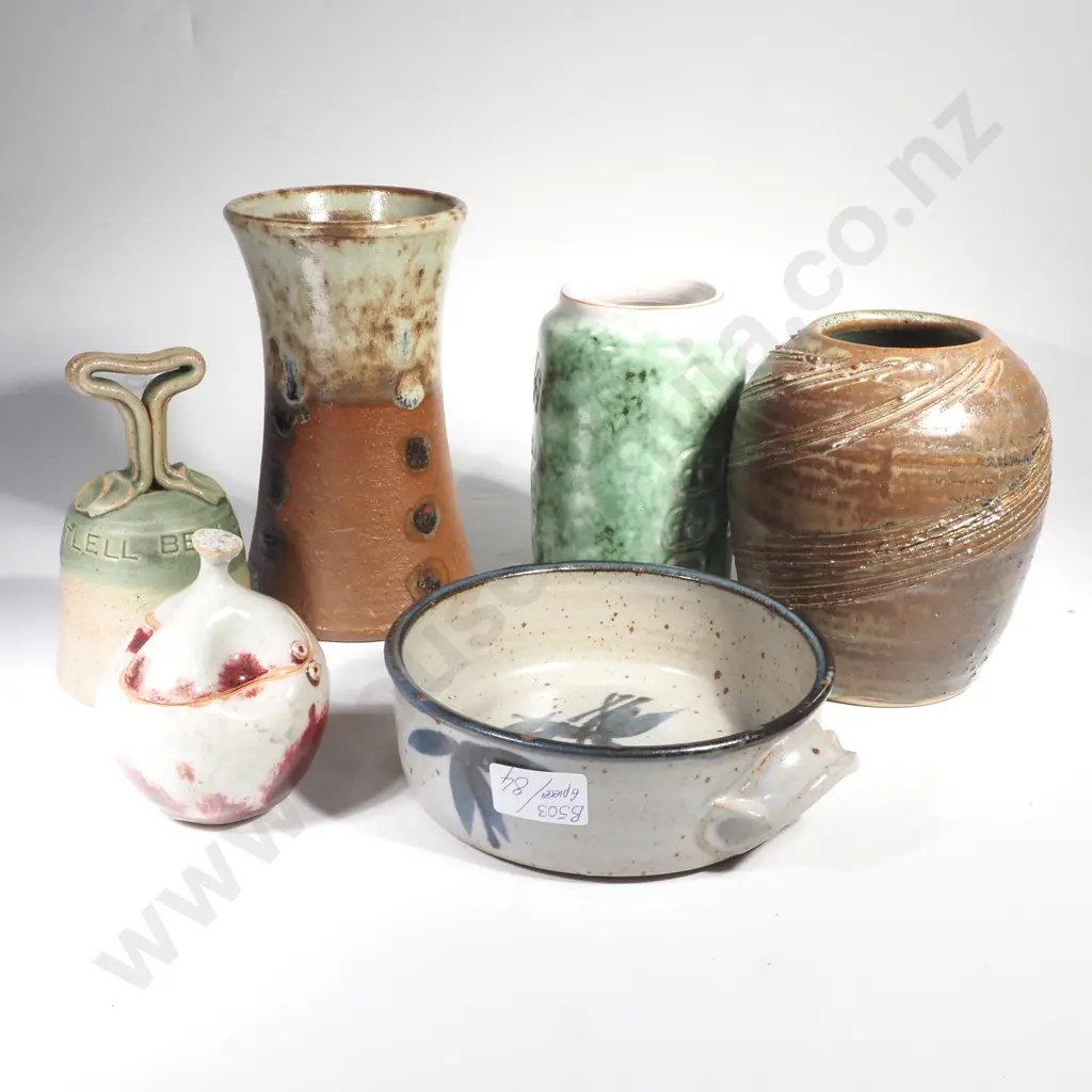 Assorted Studio Pottery - Mostly NZ Image 1++
