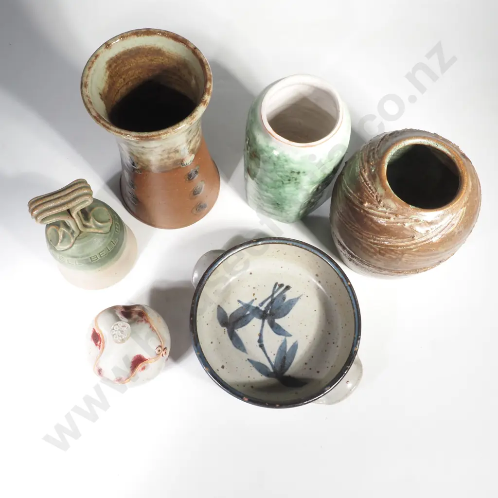 Assorted Studio Pottery - Mostly NZ Image 1++