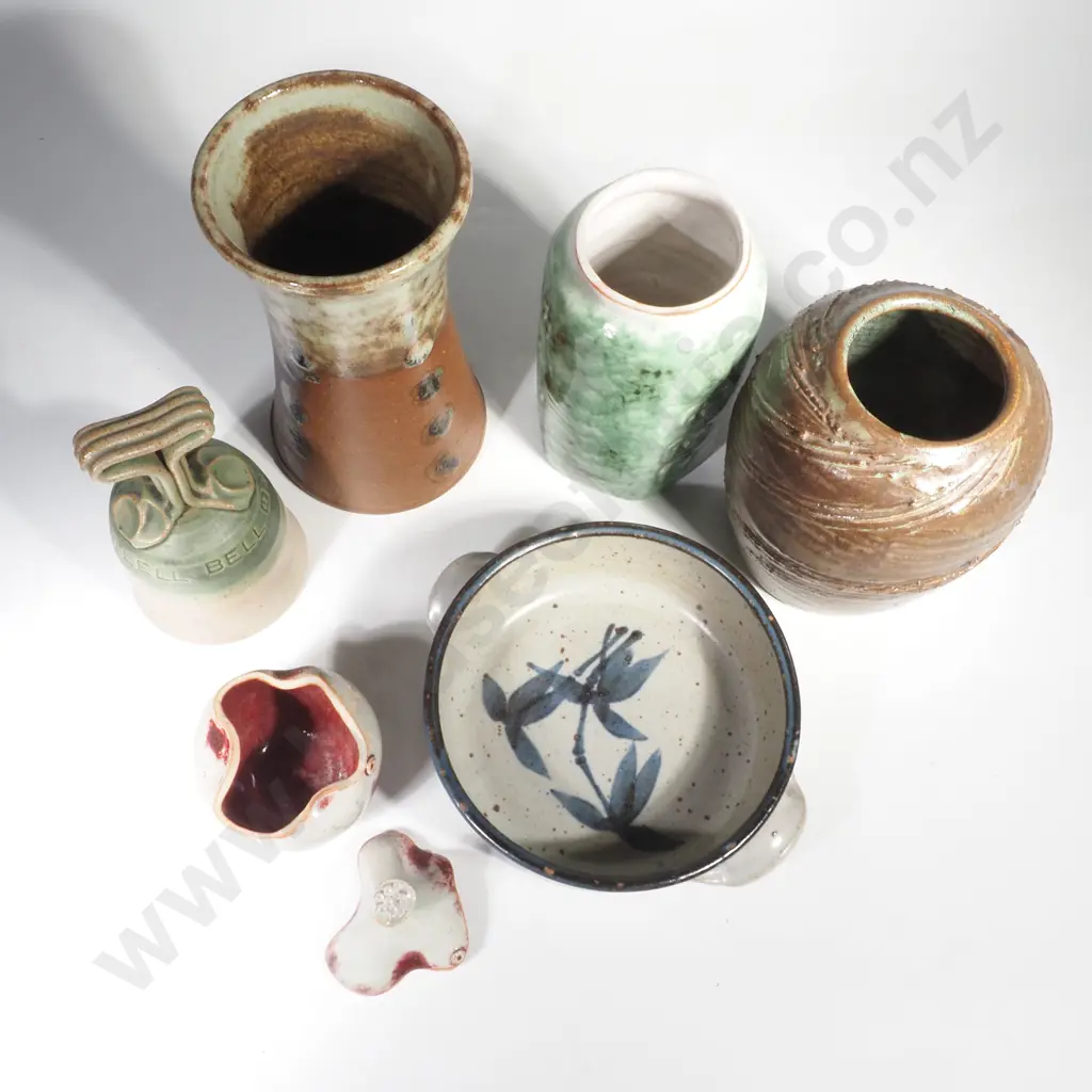 Assorted Studio Pottery - Mostly NZ Image 1++