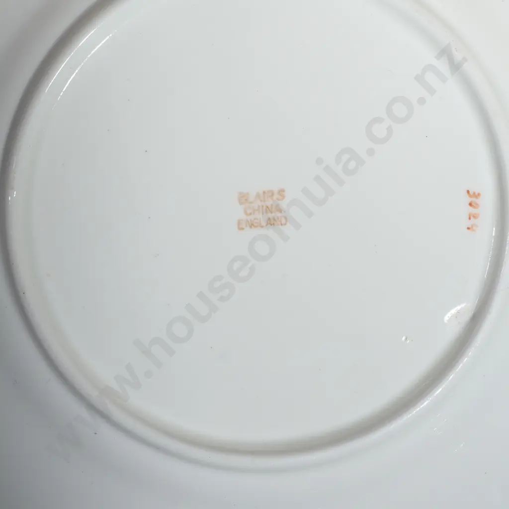 Antique English Blair China Blush Ware Part Tea Set - Circa 1900 Image 1++