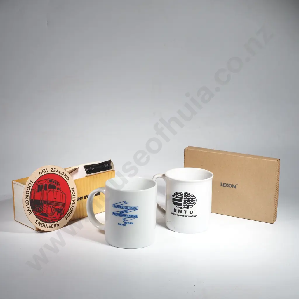 A Quantity of Railway Related Items, Mugs, Badges etc Image 1++