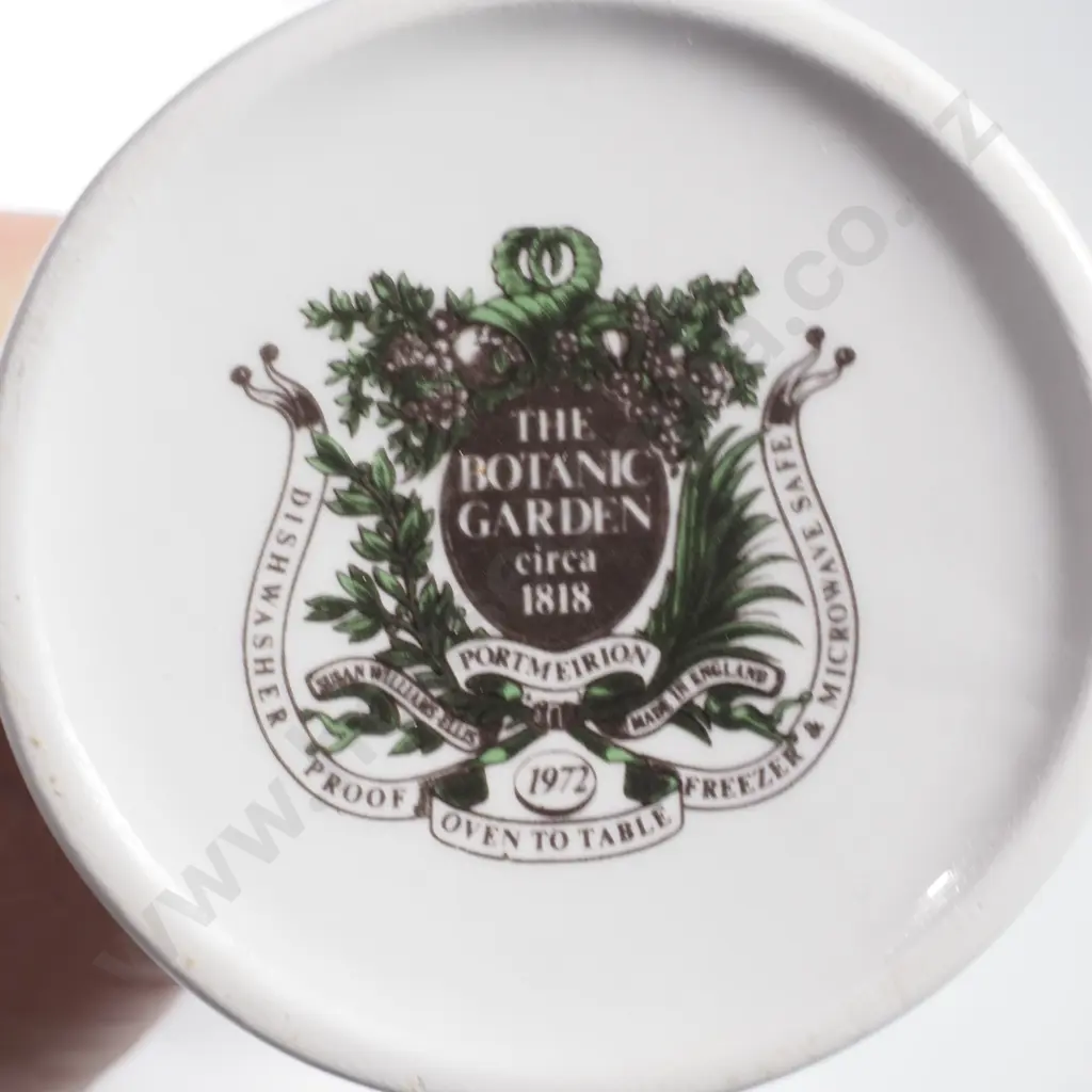 Portmeirion Botanical Garden Vinegar Bottle 'Rhododendron Lepidotum' Image 1++