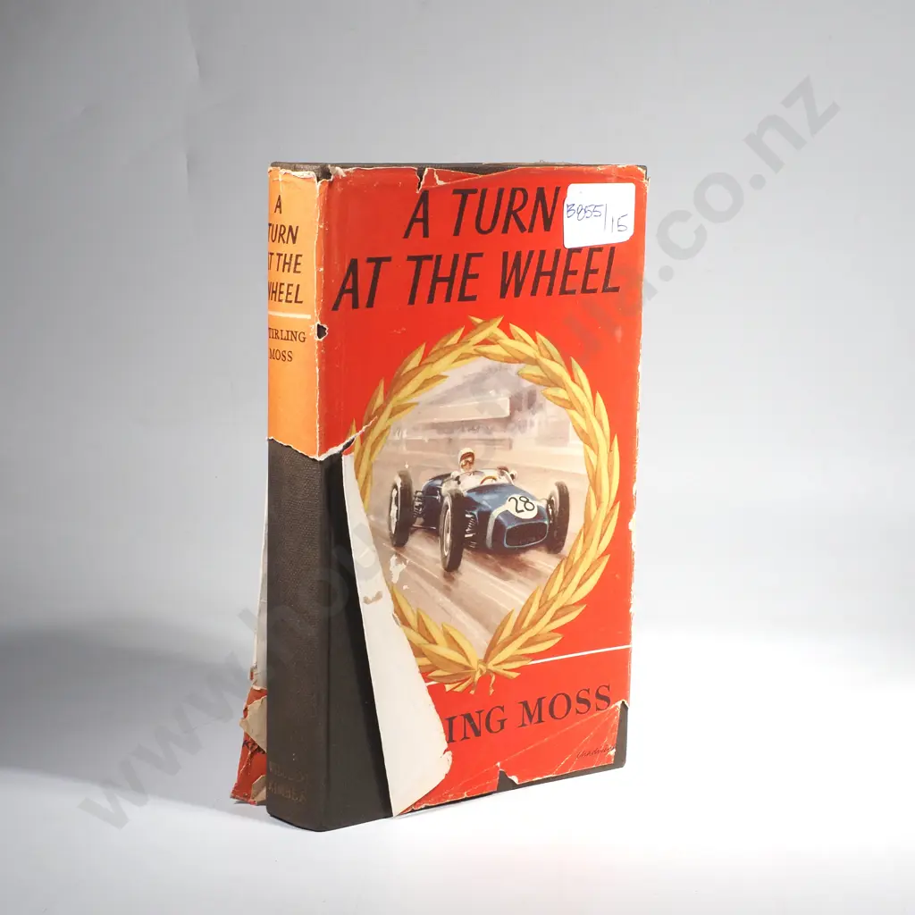 Moss, Stirling - 'A Turn at the Wheel', 1st Edition 1961 Image 1++