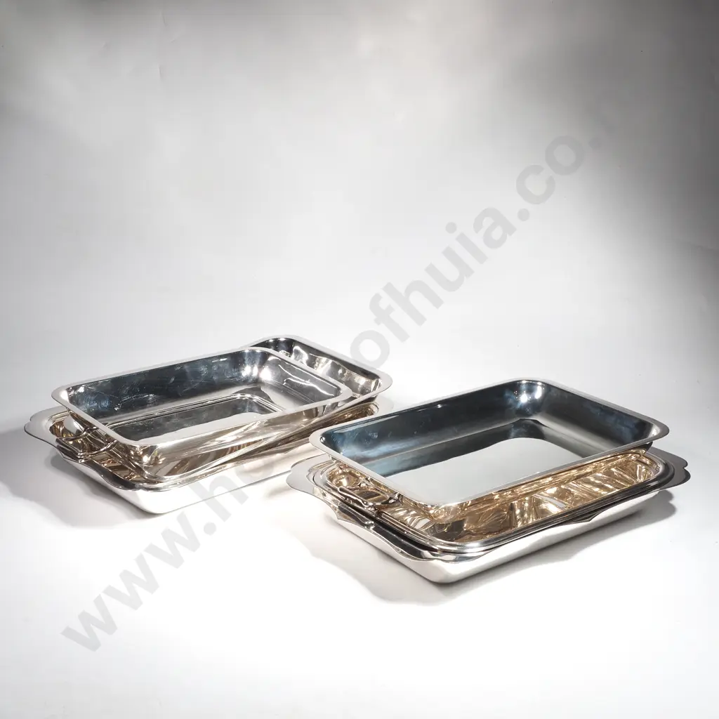 Three Silver Plated Tureens Image 1++