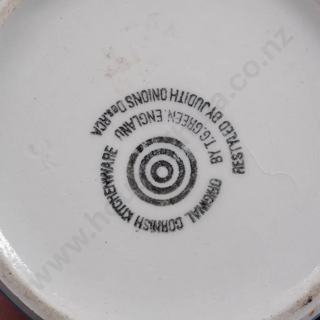 Cornish Ware Spice Jar w Black Mark by T G Green Image 1++