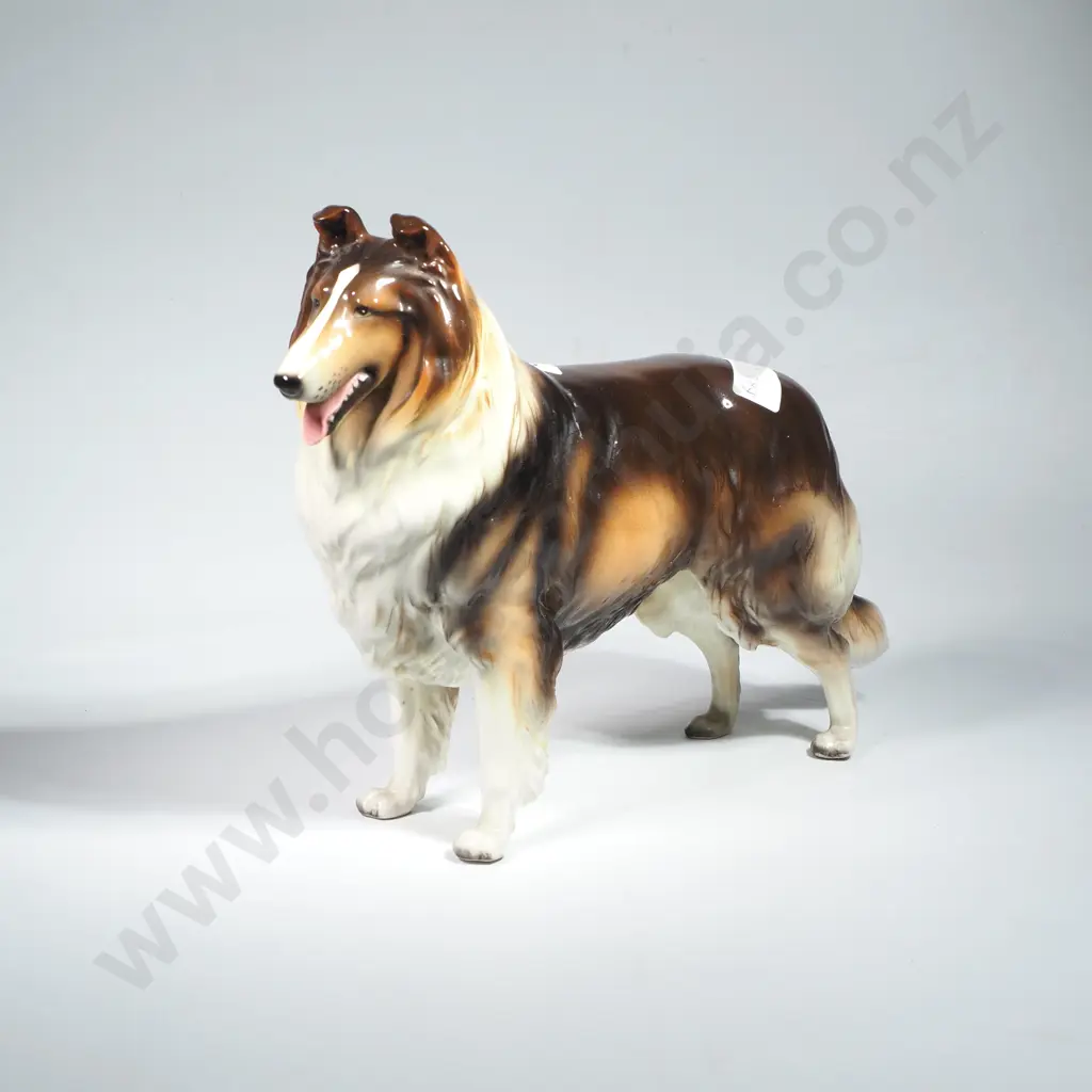 Large Paramount Ceramics Figure of a Collie Dog "Lassie" Image 1++