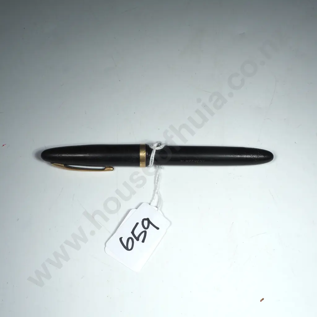 Vintage Sheaffers Feather Touch Fountain Pen w 14ct Gold Nib Image 1++