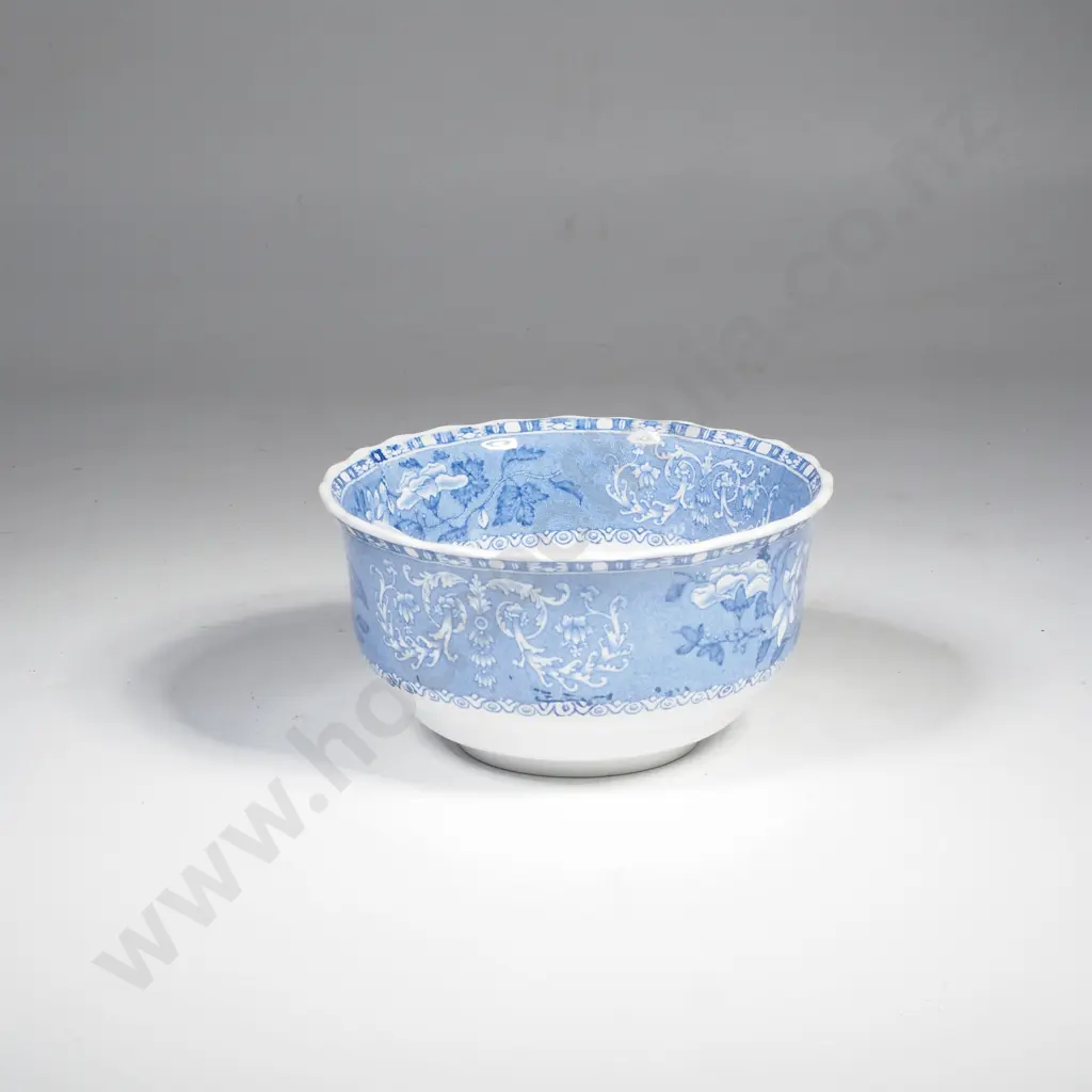 Small Spode's Blue & White Camilla Sugar Bowl Image 1++