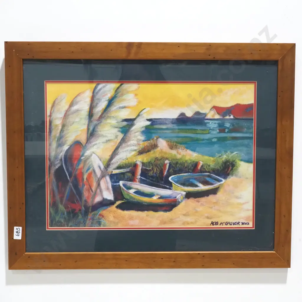 Rob McGregor - Toi Toi, Framed Print Image 1++