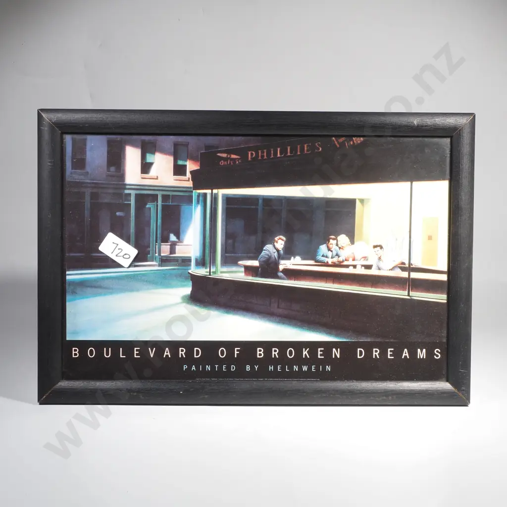 Print 'Boulevard of Broken Dreams' by Helnwein Image 1++