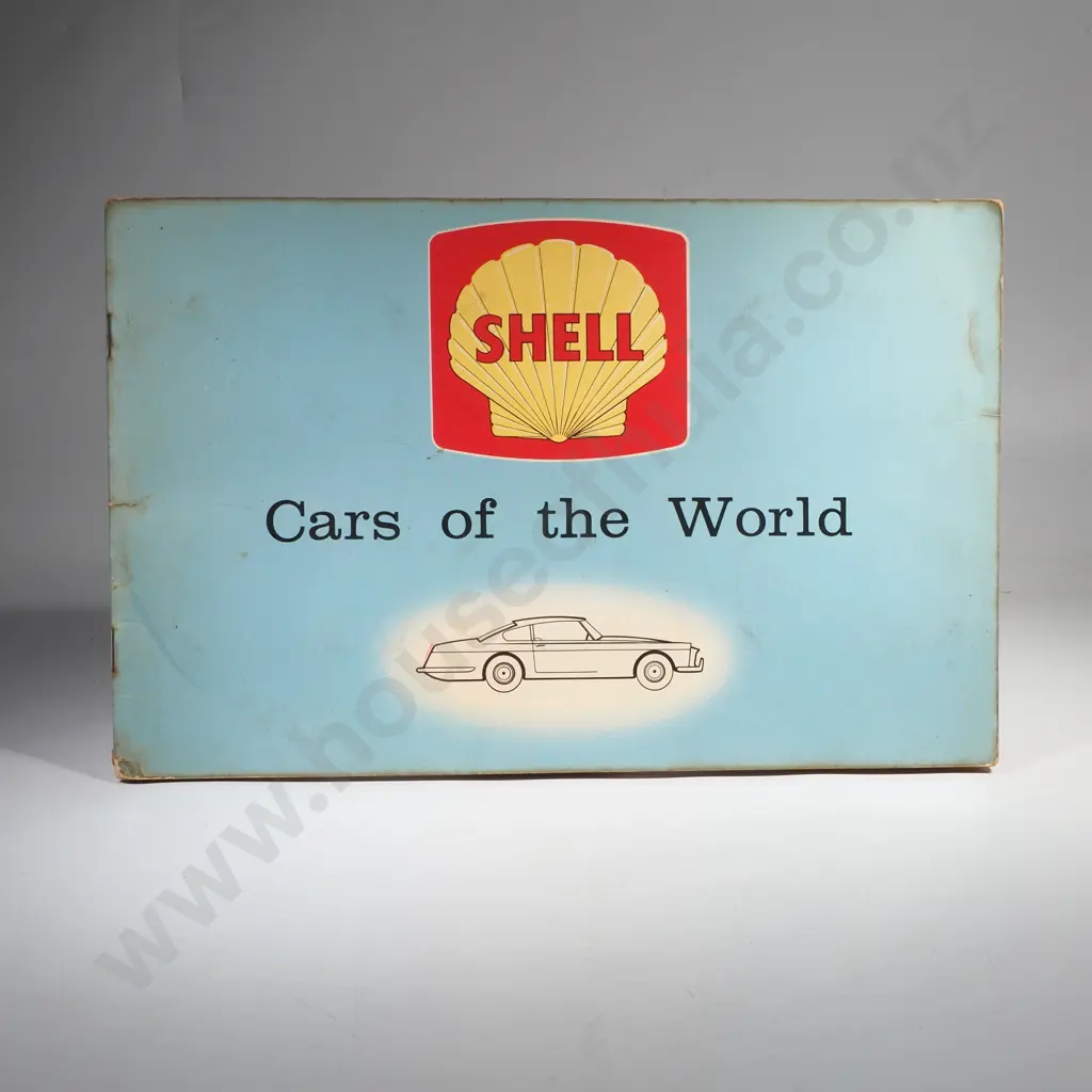 Vintage 'Shell cars of the World', Promotional Picture Card Album Image 1++