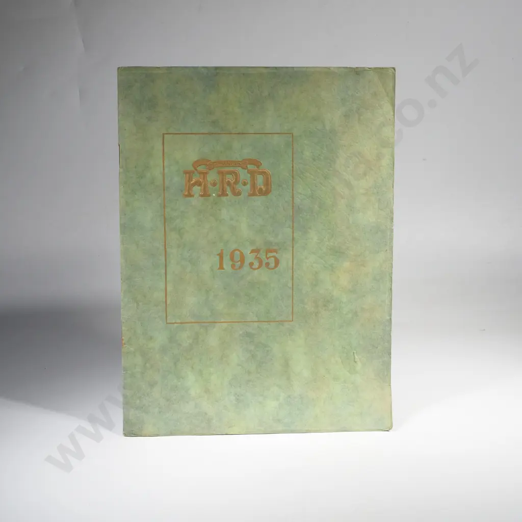 Rare 1935 Vincent - HRD Sales Brochure Image 1++