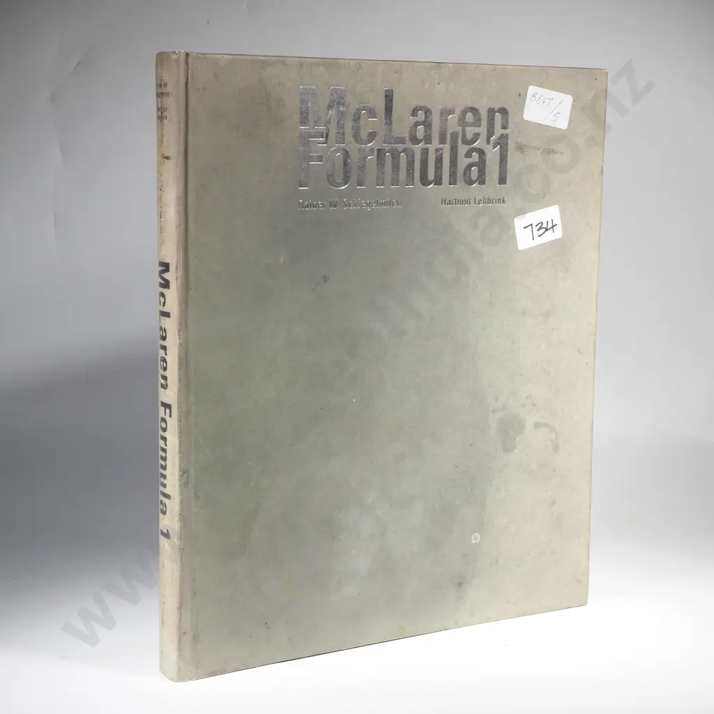 Schlegelmilch. Rainer W. - McLaren, Formula 1, 1st Edition, 1999 Image 1++