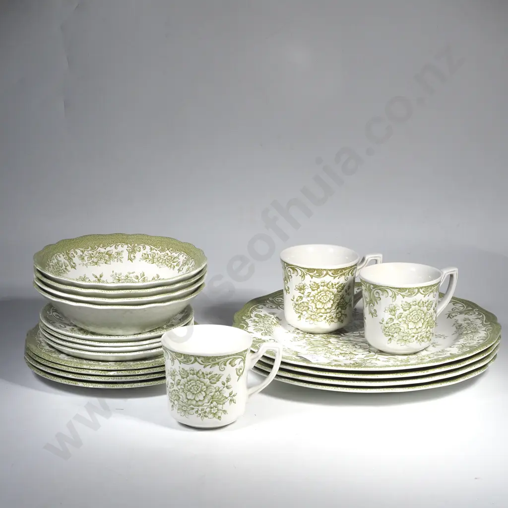 Part Vintage Dinner Set Royal Staffordshire JG Meakin 'Avondale Ironstone' Image 1++