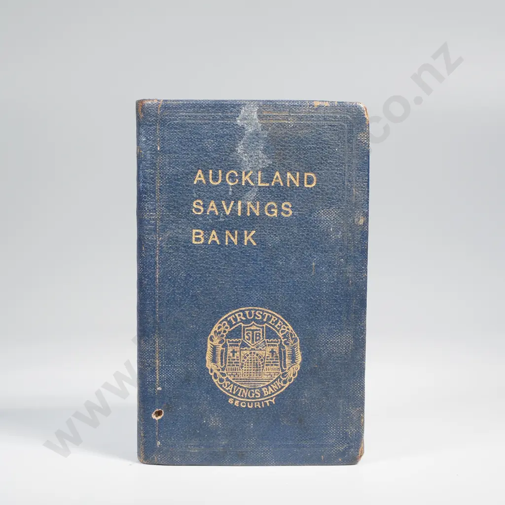 Vintage Auckland Savings Bank money box Image 1++