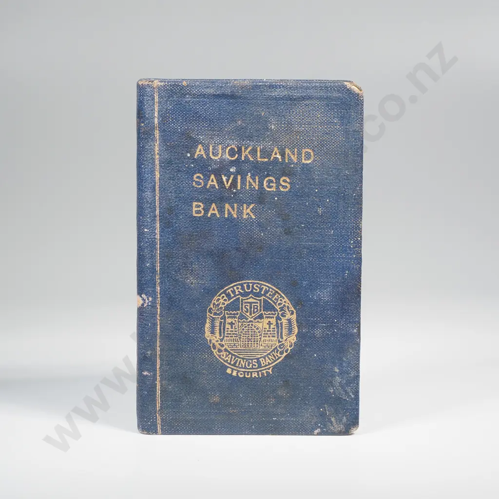 Vintage Auckland Savings Bank money box Image 1++