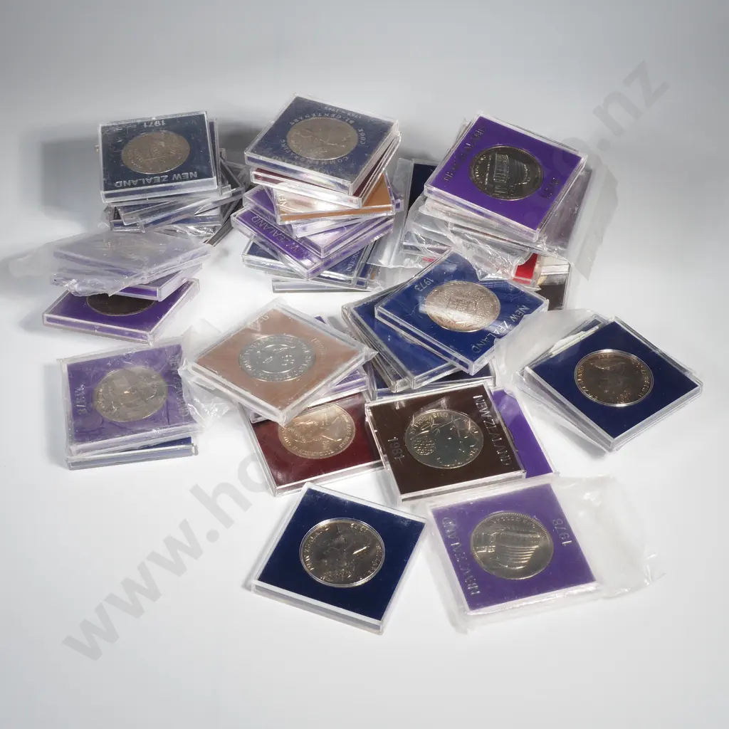 New Zealand - 50 Commemorative One Dollar Coins Image 1++