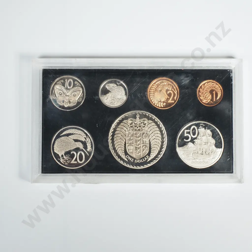 NZ 1971 Proof Set, Superior Image 1++
