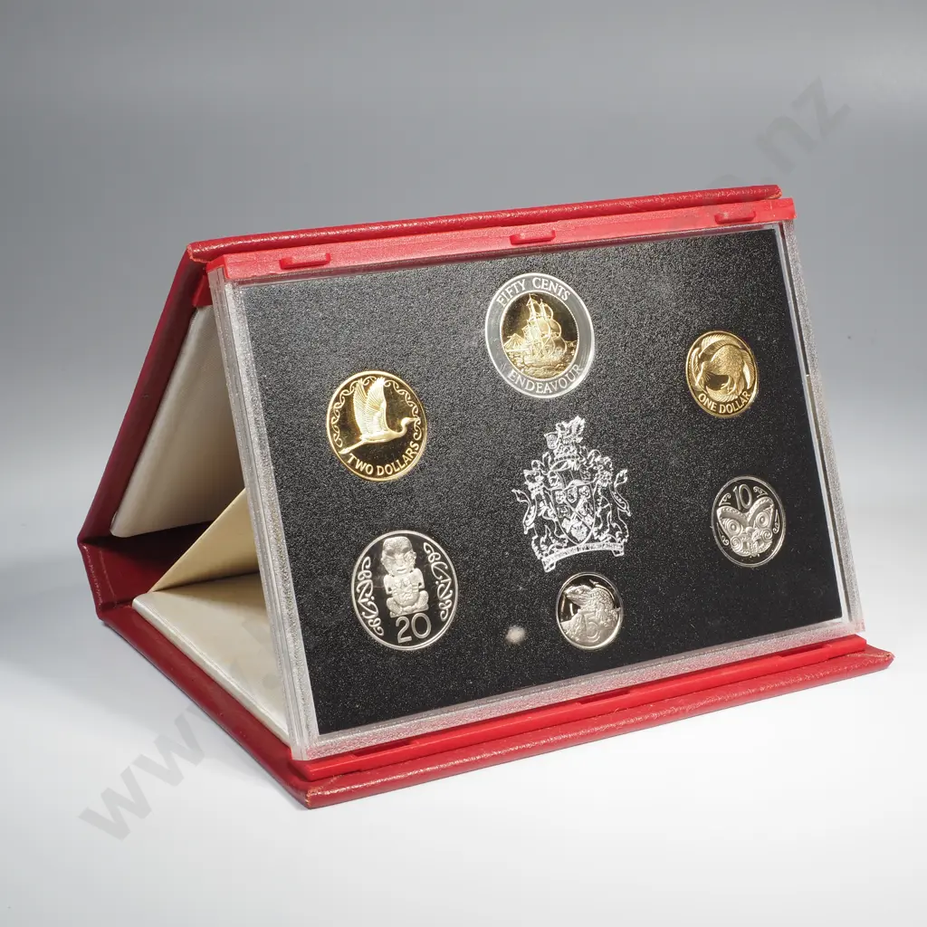 1994 NZ Proof Coin Set Image 1++
