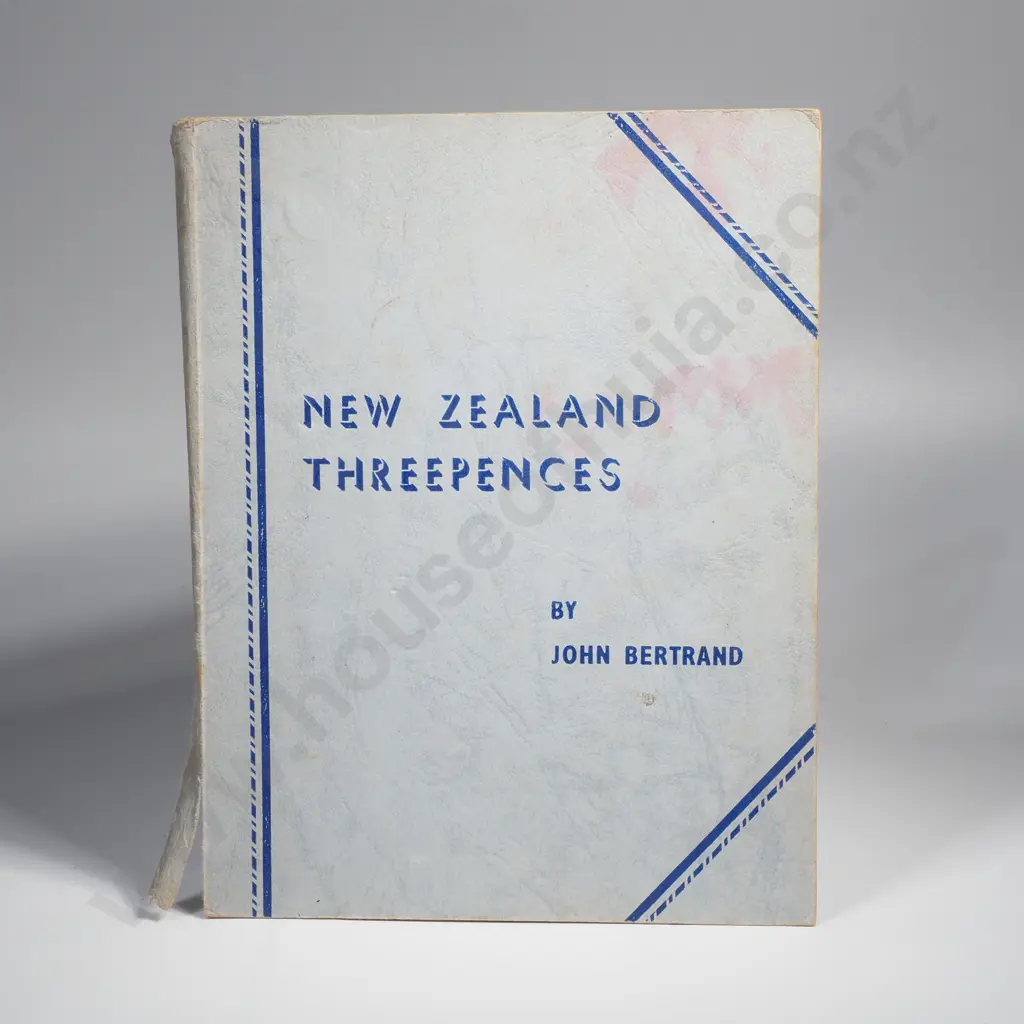 A complete set of threepences from 1933 to 1964 in a John Bertrand album, mostly in average circulated condition, some better, some dirty or toned, the 1935 in fine condition Image 1++
