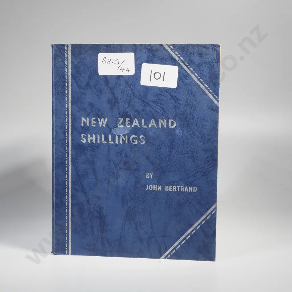John Bertrand NZ Shillings Folder Image 1++