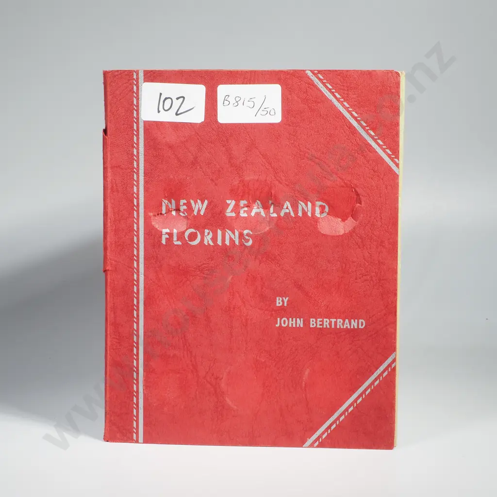 John Bertrand NZ Half Crown Coin Folder Image 1++