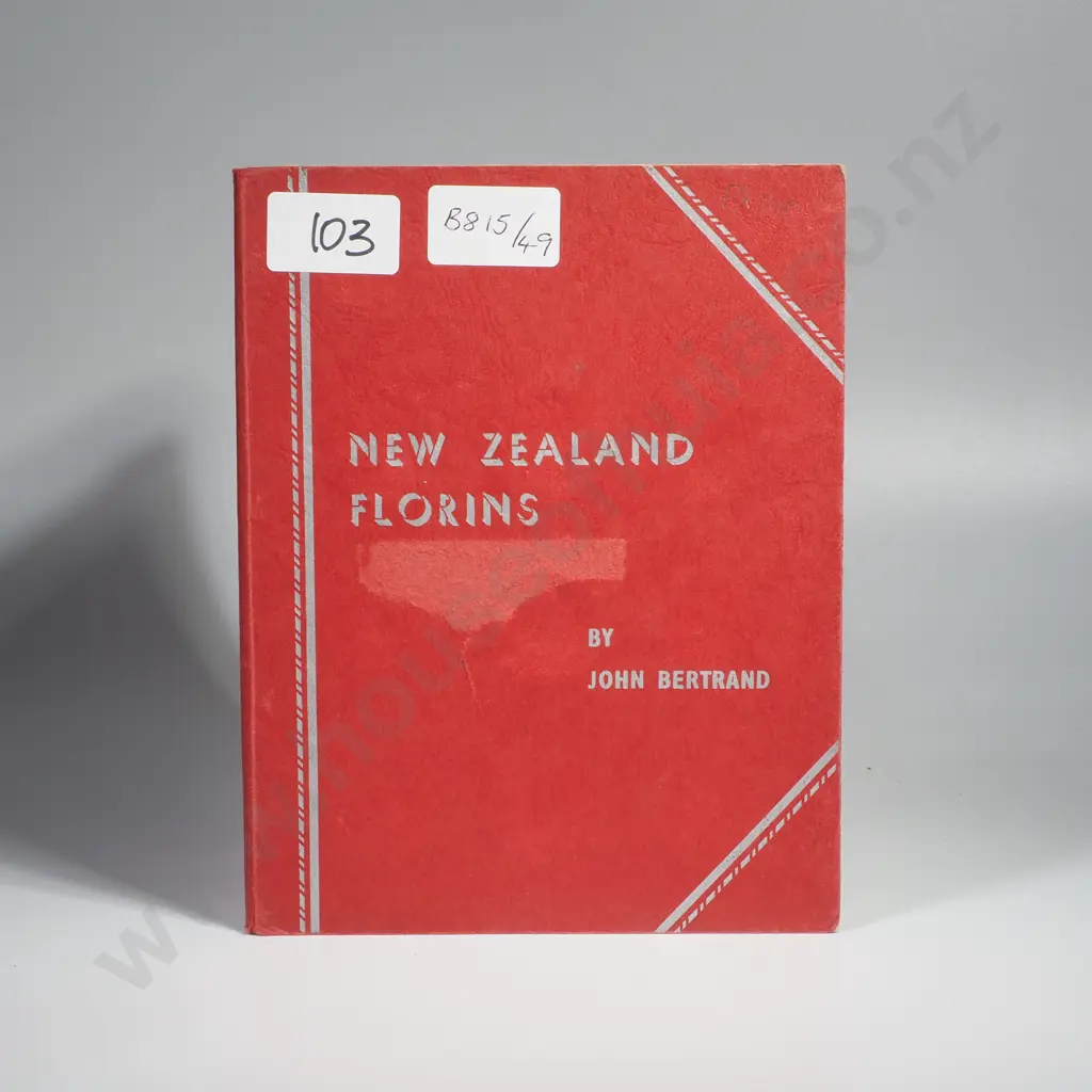 John Bertrand NZ Florin Coin Folder Image 1++