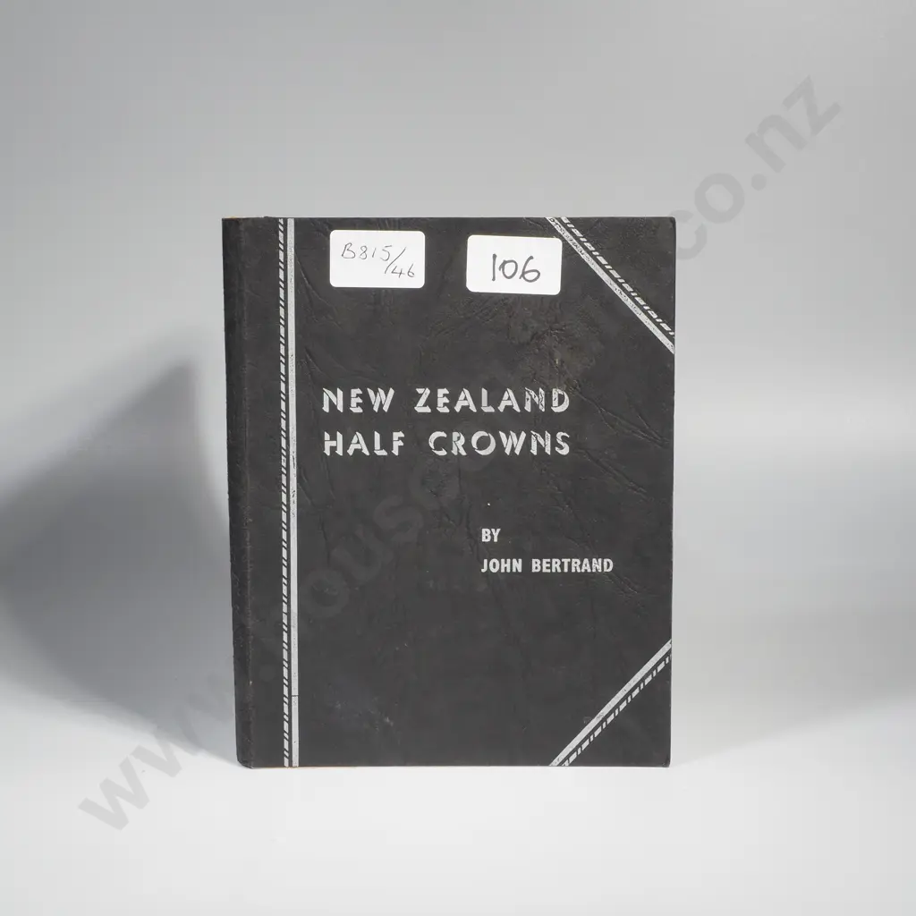 John Bertrand NZ Half Crown Coin Folder Image 1++