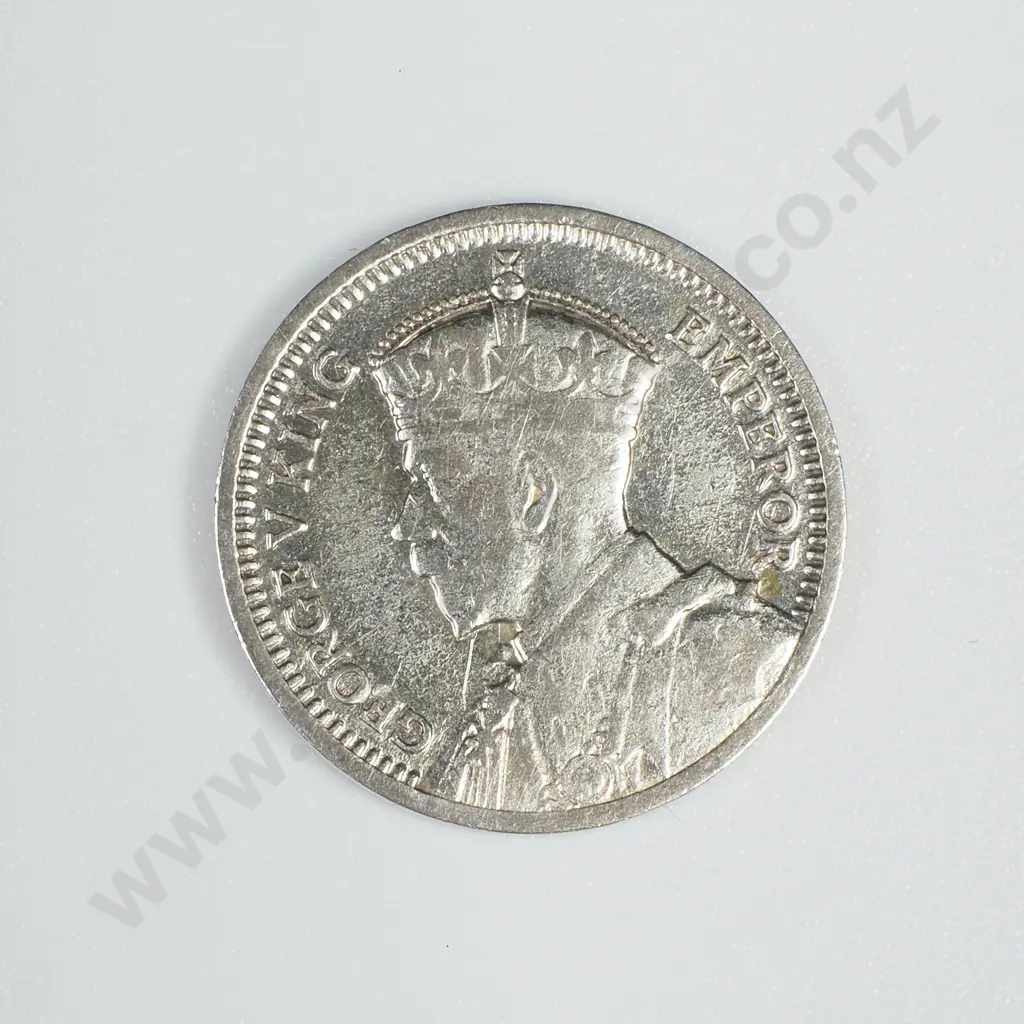 1935 NZ Threepence - Cleaned Image 1++