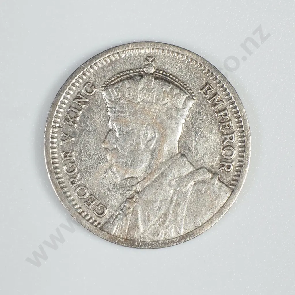 1935 NZ Threepence - Cleaned Image 1++