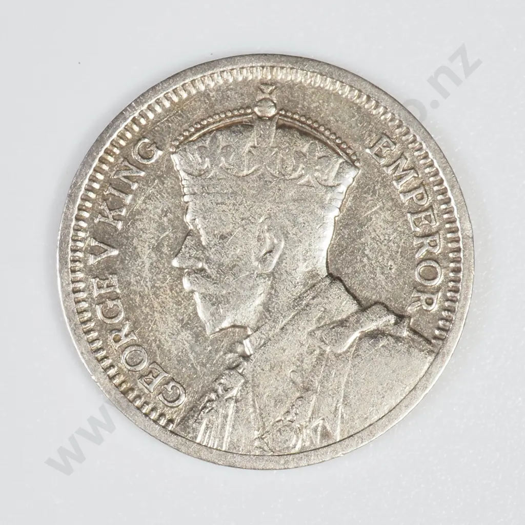 1935 NZ Threepence - Cleaned Image 1++