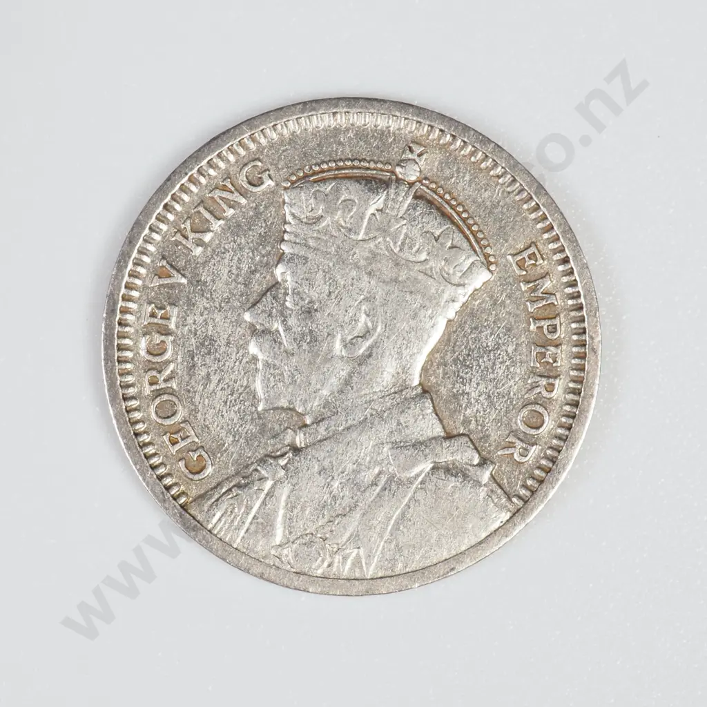 1935 NZ Threepence - Cleaned Image 1++