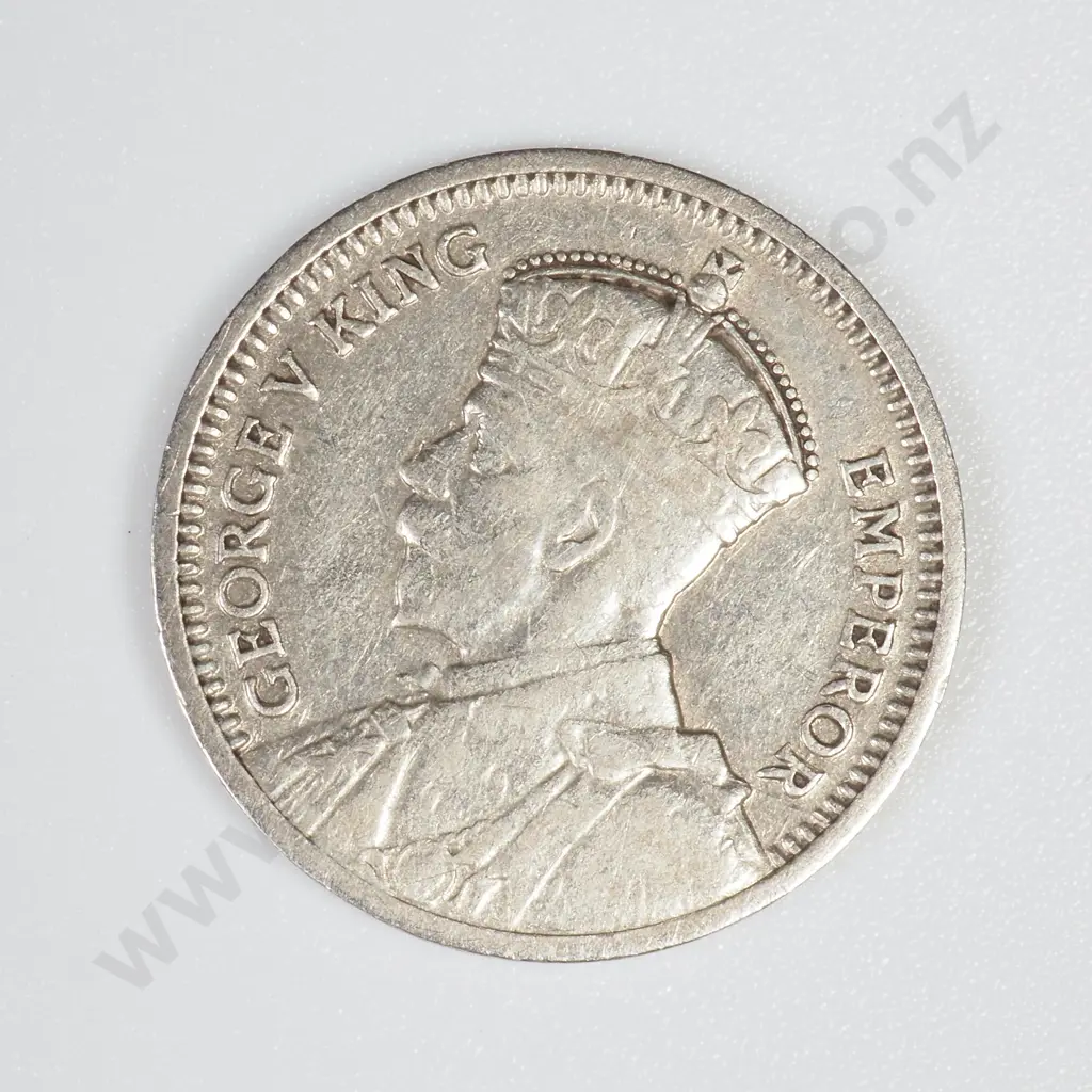 1935 NZ Threepence - Cleaned Image 1++