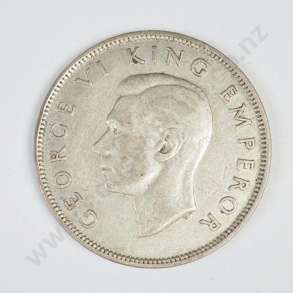 1942 NZ Half Crown Image 1++