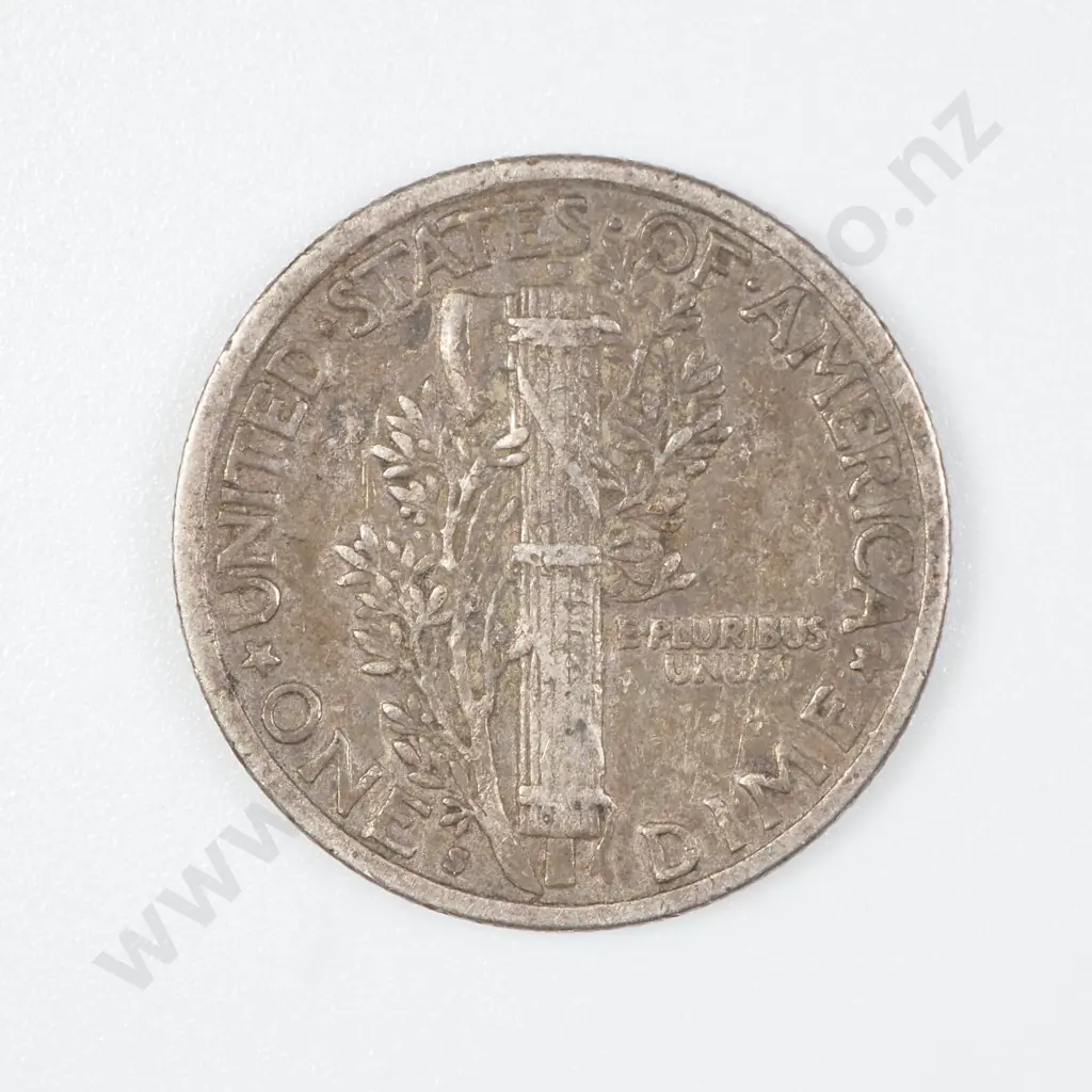 1919 United States of America Dime - EF  Image 1++