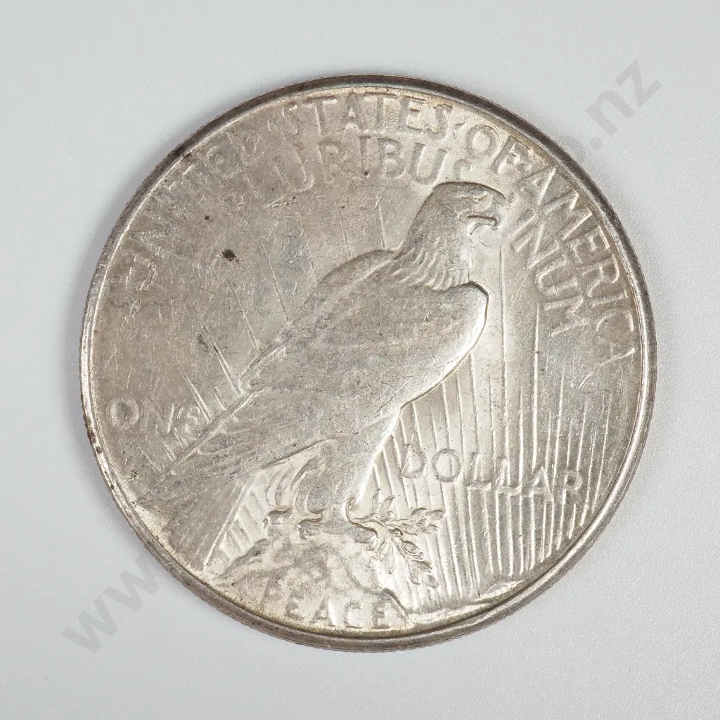 United States 1922 S Silver Peace Dollar, Extremely Fine Image 1++