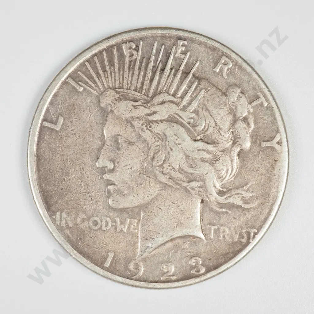 1923 US Liberty Silver Dollar  Image 1++