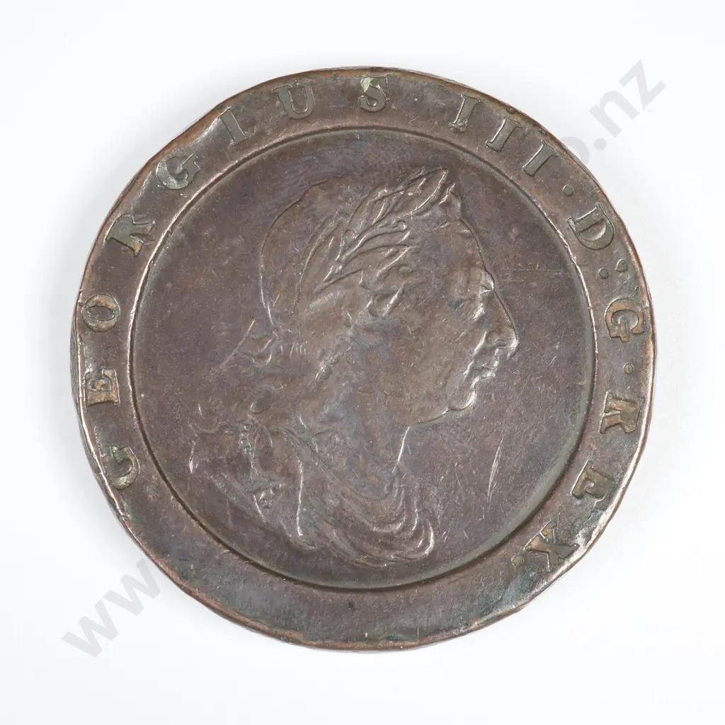 GB 1797 Cartwheel Two Pence Image 1++