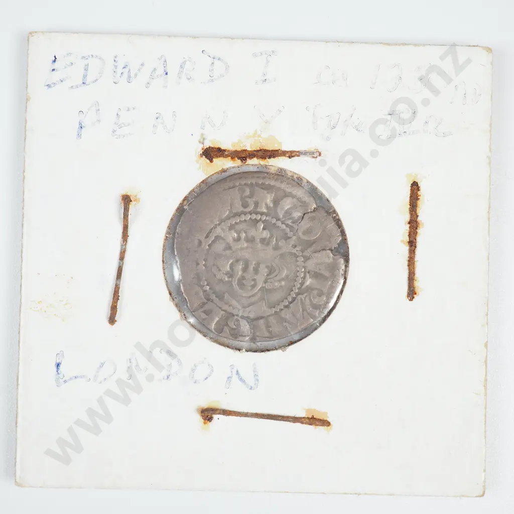 Edward I circa 1280 Penny Image 1++