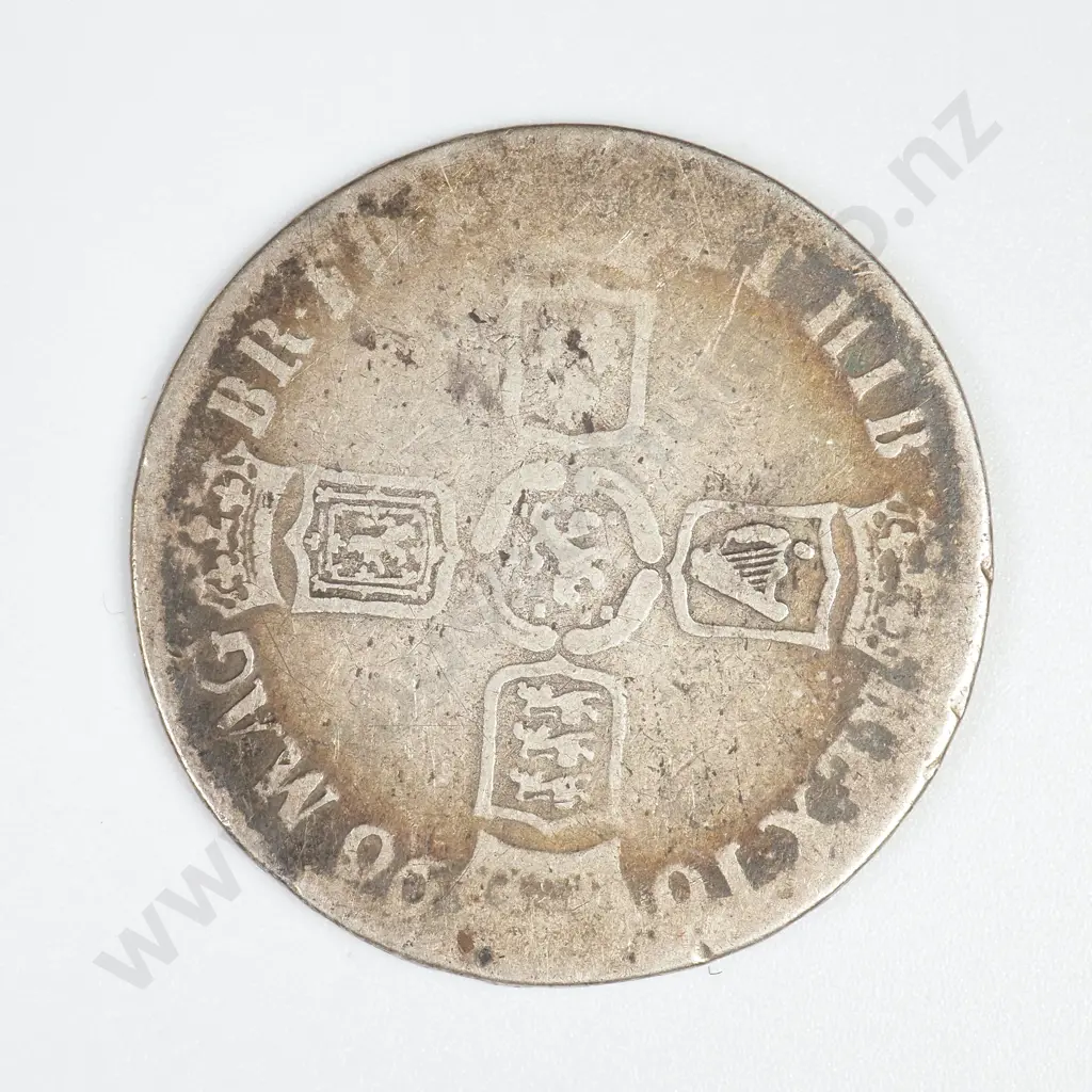 GB 1696Y Half Crown - William III Image 1++