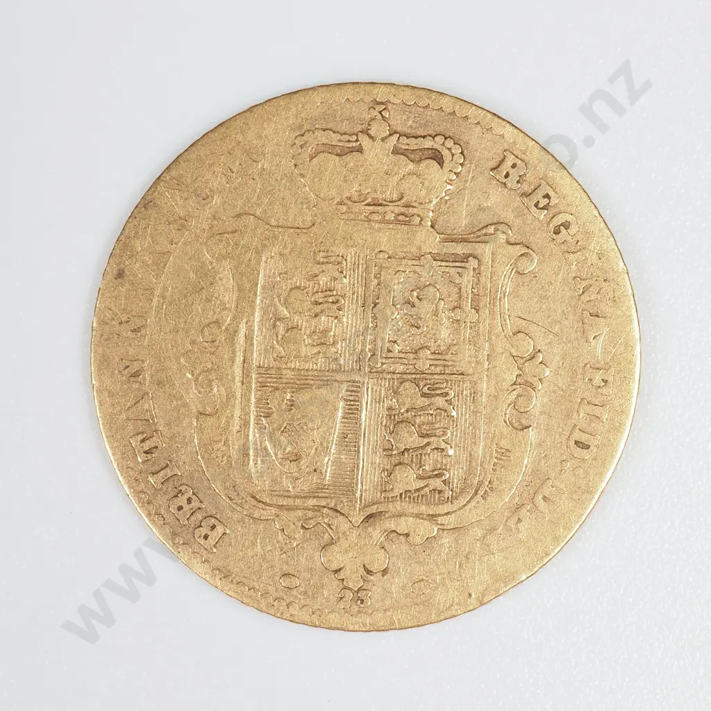1869 UK Half Sovereign - Worn  Image 1++