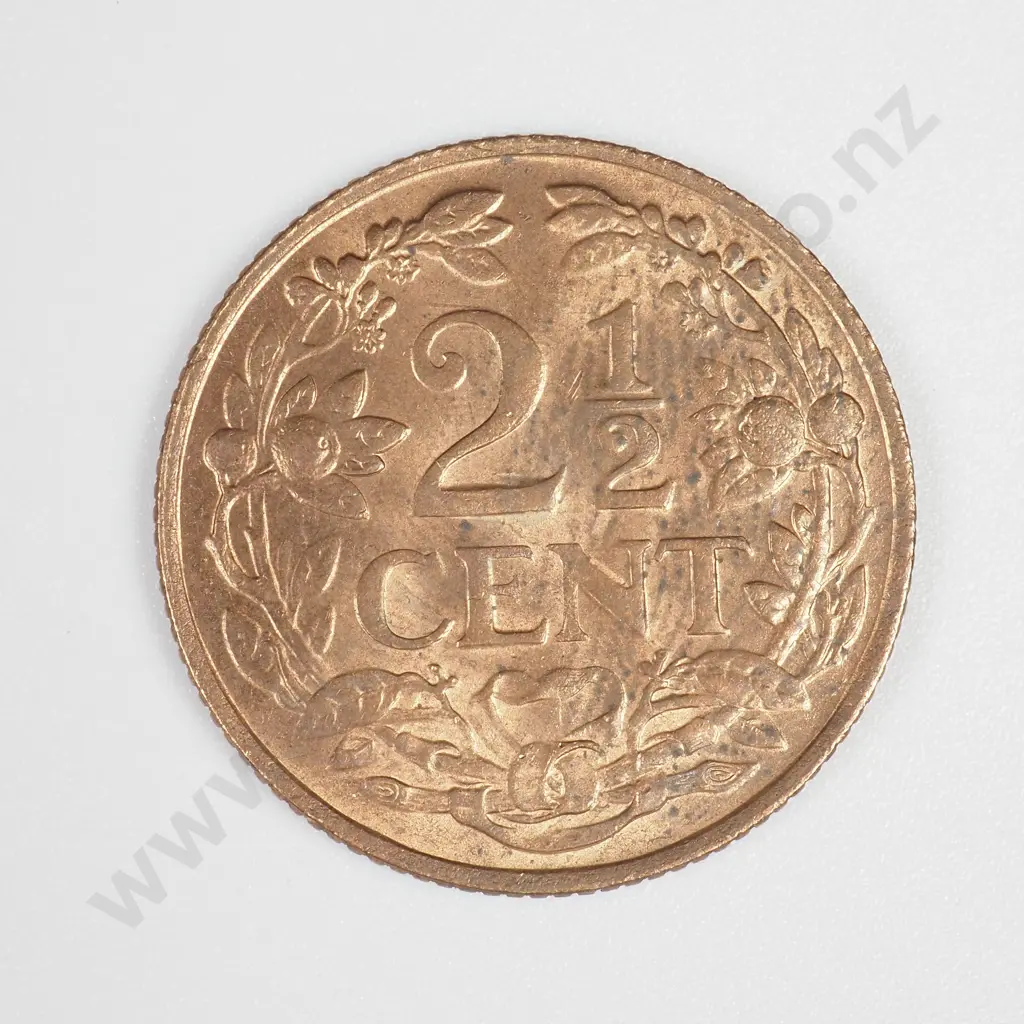 Curaçao 1948  2 1/2 Cents Image 1++